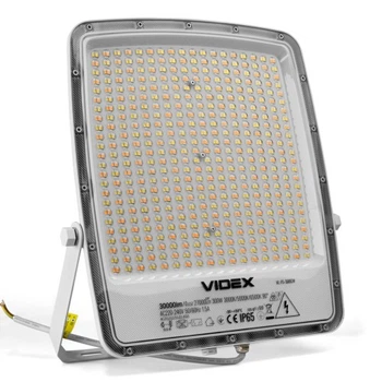 Прожектор Videx F5 300W 3000-5000-6500K 230V White (VL-F5-300CW) VIDEX VL-F5-300CW 1090725