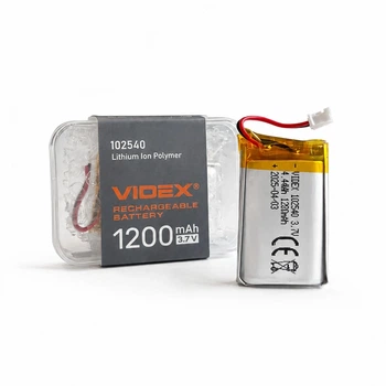 Акумулятор VIDEX Li-pol VLF-B102540-12 1200mAh 1шт 29287