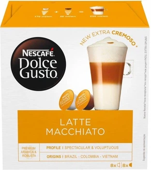 Кава в капсулах NESCAFE Dolce Gusto Latte Macchiato - 16*8,5