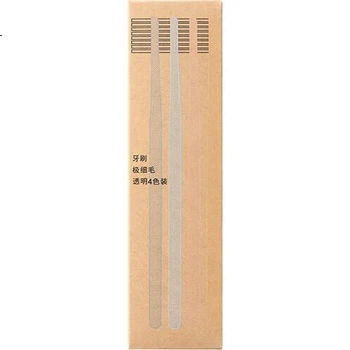 Зубная щетка MUJI с ультратонкой щетиной