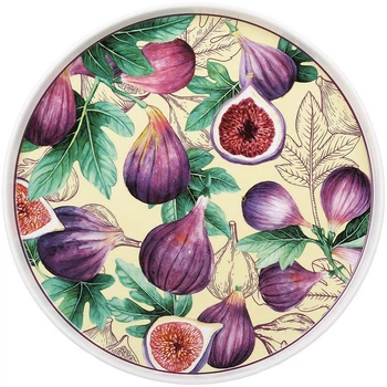 Набір 6 порцелянових тарілок "Fig Velvet" Ø25см