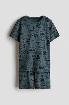 Піжама H&M для хлопчика 14+ зріст 170 футболка та шорти з принтом