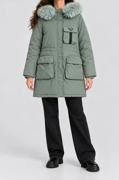 Куртка женская зимняя оливковый 129R8527 AGER 2XL
