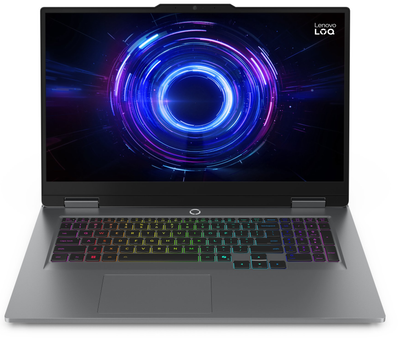 Ноутбук 17.3" Lenovo LOQ 17IRX10 Gaming Intel Core i7-14700HX RAM 16GB SSD 1TB GeForce RTX 5070 Windows 11 (UKR) (102389545) - Б/У