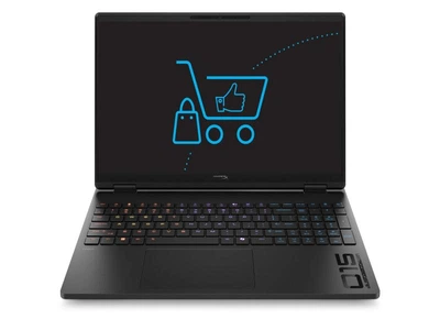 Ноутбук HP HyperX OMEN 15 (DP6U0EA), Intel Core Ultra 7 356H / 15.3" / 180 Гц / RAM 16 ГБ DDR5 / SSD 512 ГБ / Intel Graphics + RTX 5060 / Без ОС / Чорний