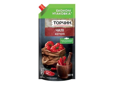 Кетчуп ТОРЧИН Чилі 380г д/п