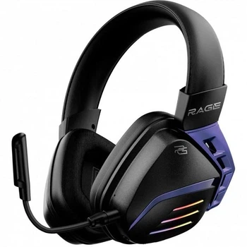 Беспроводная игровая гарнитура Proove Gaming Rage 2.4Ггц/BT6.0 объемный звук 7.1 черный