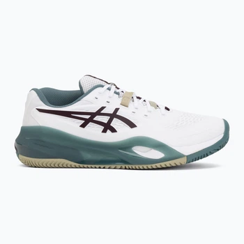 Чоловічі кросівки Asics GEL-RESOLUTION X clay Білий, Зелений 40.5 (1041A485-104 40.5)