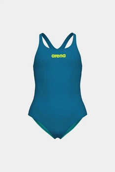 Дитячий купальник Arena TEAM SWIMSUIT SWIM PRO SOLID Бірюзовий 98 (004762-668 98)
