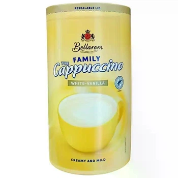 Капучіно Bellarom Family Cappuccino White-Vanilla зі смаком ванілі у банці 500 гр