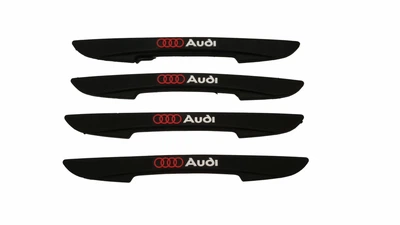 Защитные противоударные полосы двери/зеркала 4 шт 16х147 мм на скотче Audi (ТЮН187)