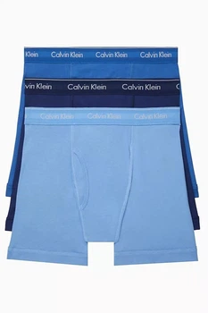 Трусы боксеры, 3 штуки Calvin Klein 52(XL) Синий микс (158374)