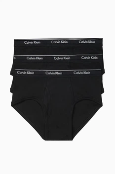 Трусы слип, 3 штуки Calvin Klein 46(S) Чёрный (158319)