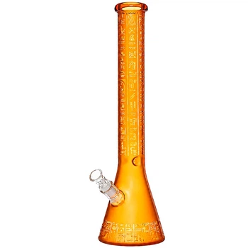 Высокий Стеклянный Бонг 45см Phoenix Sandblast Beaker Bong