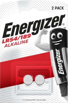 Набір батарейок Energizer LR54/189 Alkaline 2 шт. (7638900083088)