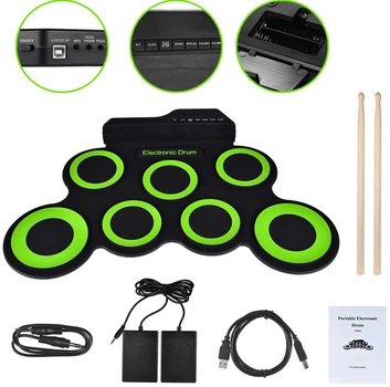 Електронна ударна установка NN ROLL UP DRUM PAD