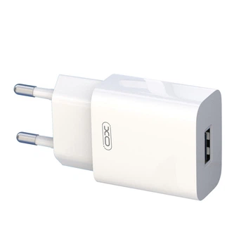 Мережевий зарядний пристрій XO L99, 2,4 А + кабель Micro-USB, білий