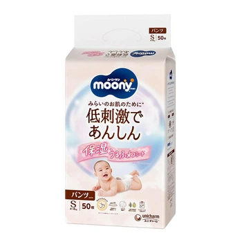 Moony Natural трусики, S, 4-8 кг, 50 шт.