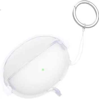 Захисний чохол TRUST ME для Huawei FreeBuds 6i із замком, м'який силіконовий корпус для Bluetooth-навушників, простий дизайн із захистом від падіння та втрати, напівпрозорий білий