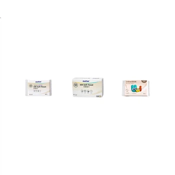 Дитячі кремові серветки Unifree Baby, 3-шарові, 40 аркушів * 36 упаковок, м'які серветки для немовлят, паперові рушники Cloud-Soft, ціла коробка