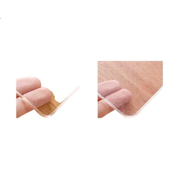 Коврик под стол Gusi Crystal Board, прозрачная защита для стола, ПВХ-подкладка под мягкий стеклянный журнальный столик, подкладка под барную стойку, 60*120