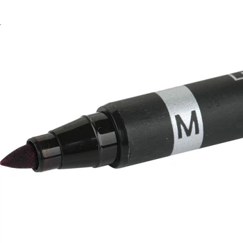 Маркер STAEDTLER на олійній основі з подвійним наконечником, швидковисихаючий, для малювання малюнків, гравіювання компакт-дисків, офісного приладдя, синій, 2 шт., 348-3