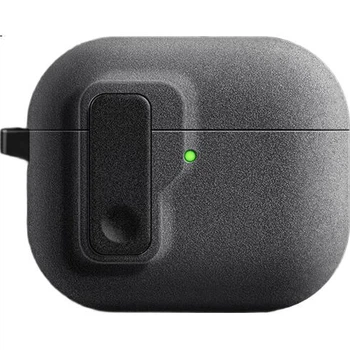 Захисний чохол Penggu для Apple AirPods 4, магнітний, з автоматичним відкриттям та шумопоглинанням, силіконовий, білий
