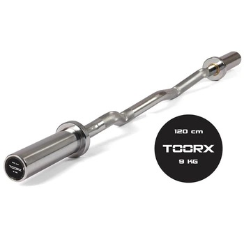 Гриф для штанги Toorx Max 300 Kg EZ curl 120 см 50 мм (BCO-120) 5222650