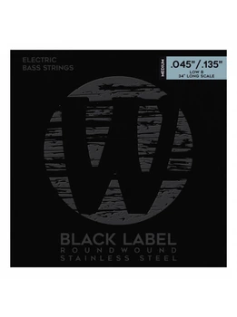 Струны для бас-гитары Warwick 40301 Black Label Medium 5-String (45-135)