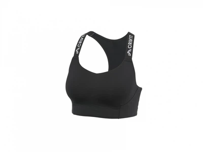 Спортивный топ борцовка для женщины Crivit LYCRA® 494315 M Черный