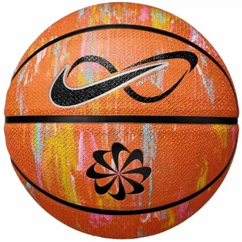 Баскетбольный мяч Nike INFINITY NEXT NATURE 2.0 DEFLATED N.101.4262.879.06 (размер 6) оранжево-черно-белый