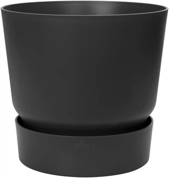 Горшок Elho Greenville Round, 40 см, графит (332372)