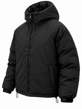 Чоловіча Чорна Тепла Куртка Пуховик Without Mountain 27 S/M Black