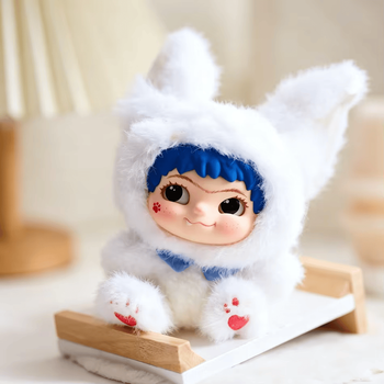М'яка іграшка Вакукука іграшка брелок Wakuku cool fox білий 2 сезон