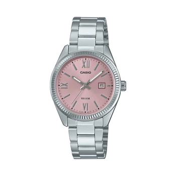 Женские часы Casio LTP-1302DD-4A1 розовый циферблат