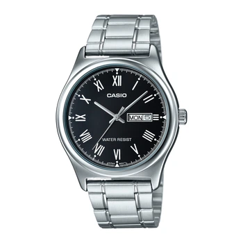 Мужские часы Casio MTP-V006D-1B чёрный циферблат