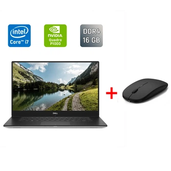 Мобильная рабочая станция Б-класс Dell Precision 5530 / 15.6" (1920x1080) IPS / Intel Core i7-8850H (6 (12) ядра по 2.6 - 4.3 GHz) / 16 GB DDR4 / 400 GB SSD / nVidia Quadro P1000, 4 GB GDDR5, 128-bit / HDMI б/у + Подарок Беспроводная мышь / USB