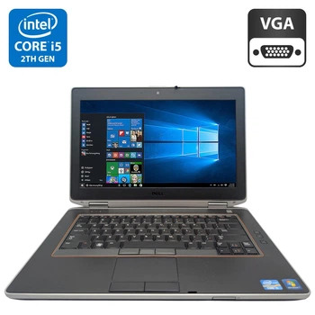 Ноутбук Dell Latitude E6420 / 14" (1600x900) TN / Intel Core i5-2540M (2 (4) ядра по 2.6 - 3.3 GHz) / 8 GB DDR3 / 250 GB HDD / Intel HD Graphics 3000 / WebCam / DVD-ROM б/у