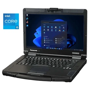 Защищенный ноутбук-трансформер Б-класс Panasonic Toughbook FZ-55 / 14" (1366x768) TN / Intel Core i5-1145G7 (4 (8) ядра по 2.6 - 4.4 GHz) / 16 GB DDR4 / 512 GB SSD NVMe / Intel Iris Xe Graphics / WebCam б/у