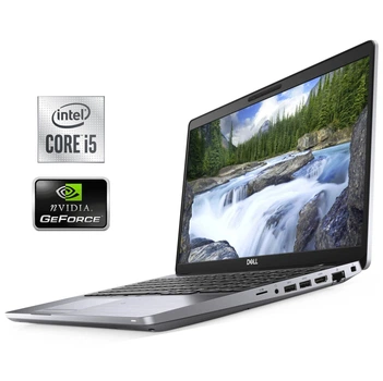 Ноутбук Б-класс Dell Latitude 5511 / 15.6" (1920x1080) IPS / Intel Core i5-10400H (4 (8) ядра по 2.6 - 4.6 GHz) / 8 GB DDR4 / 256 GB SSD NVMe / nVidia GeForce MX250, 2 GB GDDR5, 64-bit / WebCam б/у