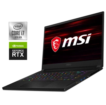 Игровой ноутбук Б-класс MSI GS66 Stealth 10UG / 15.6" (1920x1080) IPS / Intel Core i7-10870H (8 (16) ядер по 2.2 - 4.8 GHz) / 16 GB DDR4 / 1000 GB SSD NVMe / nVidia GeForce RTX 3070, 8 GB GDDR6, 256-bit / WebCam б/у