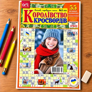Кросворди Королівство Кросвордів рус. язык №3/2026