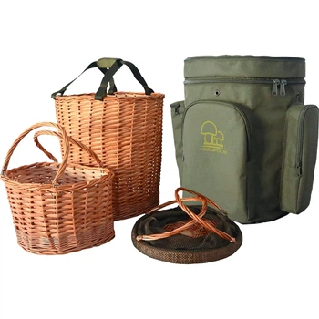 Рюкзак Акрополіс РНГ-1 грибника з корзинами Green