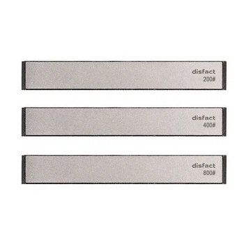 Точильні алмазні камені/бланки, набір Disfact GS-1 Diamond SET-1 (200, 400, 800 GRIT)