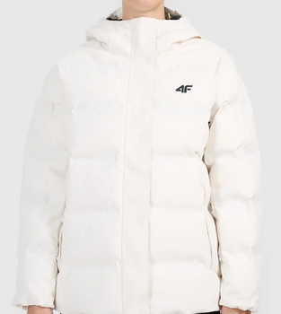 Куртка утеплена 4F DOWN JACKET F0927 XS Білий 4FWAW26TDJAF0927-83S