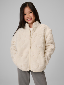 Куртка для дівчаток 4F regular sherpa fleece 164 Бежевий 4FJWAW26TFLEF494-11S