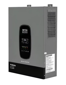 Гібридний інвертор DATOUBOSS, 6200W, 48V, MPPT 60-500В, Сірий (DT4862S)