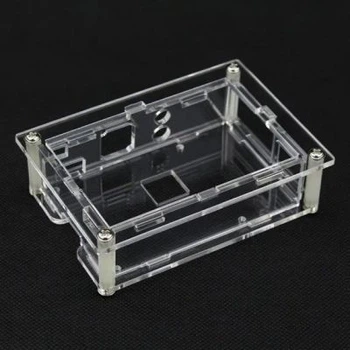 Корпус для Микро ПК Raspberry Pi для PI4 прозорий (Acrylic, for 3.5 inch LCD) (RA575)