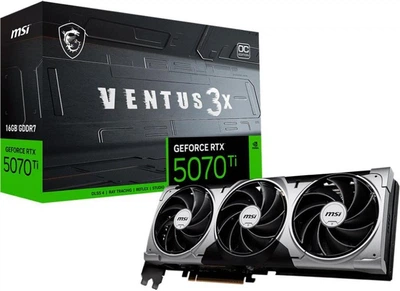 MSI GeForce RTX 5070 Ti 16G VENTUS 3X PZ OC (912-V531-636)