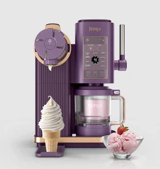 Машина для м'якого морозива Ninja CREAMi Scoop & Swirl 13-в-1, NC701EUPU